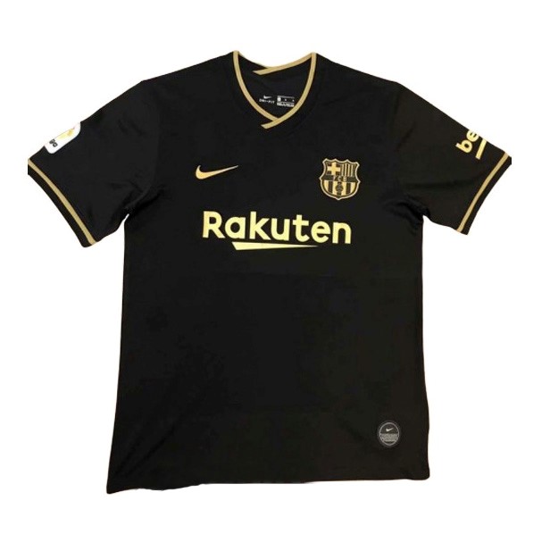 Tailandia Camiseta Barcelona Segunda equipación 2020-2021 Negro